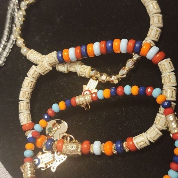 6 Beaded Jewelry bracelets. Fashion Jewelry. NEW NWT.‎ - Picture 7 of 8